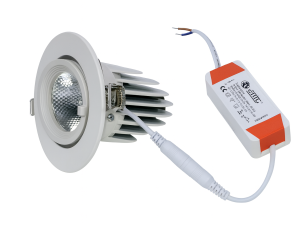 FOCO EMBUTIDO DIRIGIBLE 12W 3000K