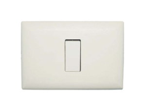 INTERRUPTOR SIMPLE 9/12 10A P/BLANCA - M/BLANCO