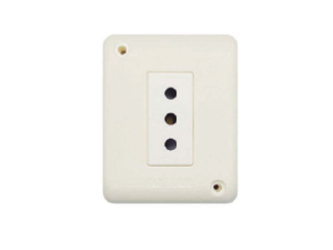 CASQUETE TOMACORRIENTE SIMPLE 10A