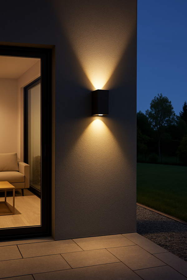 APLIQUE LED NEGRO 2*3W NEGRO 3000K - Imagen 3