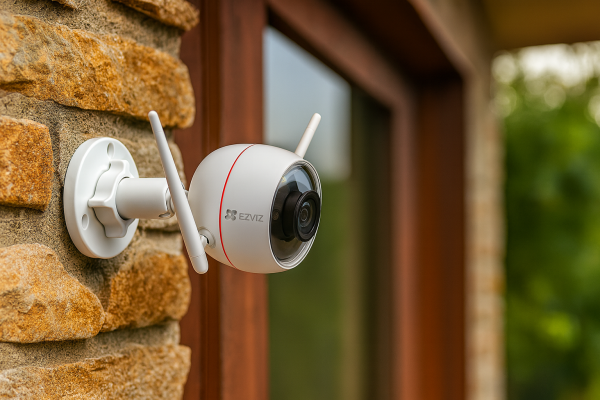 CAMARA WIFI H3 3K IA SIRENA Y LUZ 2MP AUDIO CS-H3-R100-1J5WFL 2.8MM EZVIZ - Imagen 3