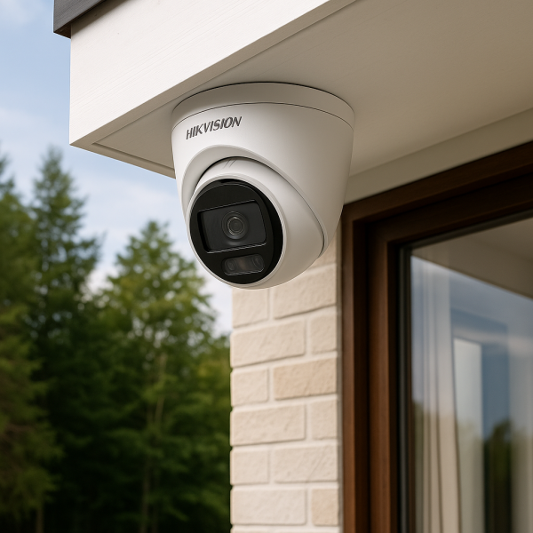 CAMARA IP 2MP COLORVU LUZ 30M POE-DS-2CD1327G0-L 28MM - Imagen 2