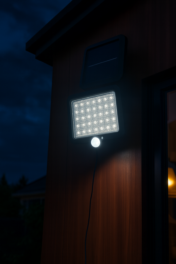 PROYECTOR SOLAR LED CON PANEL 10W 6500K SL-F100 - Imagen 2