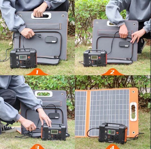 PANEL SOLAR 60W PLEGABLE PARA ESTACION DE CARGA - Imagen 7