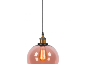 LAMPARA COLGANTE ESFERA CRISTAL