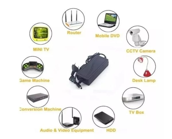 Fuente De Poder 12v 5A 60w (Transformador) - Imagen 3