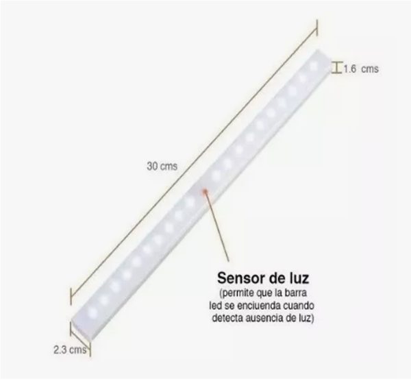 Led Con Sensor Movimiento Cocina - Imagen 4