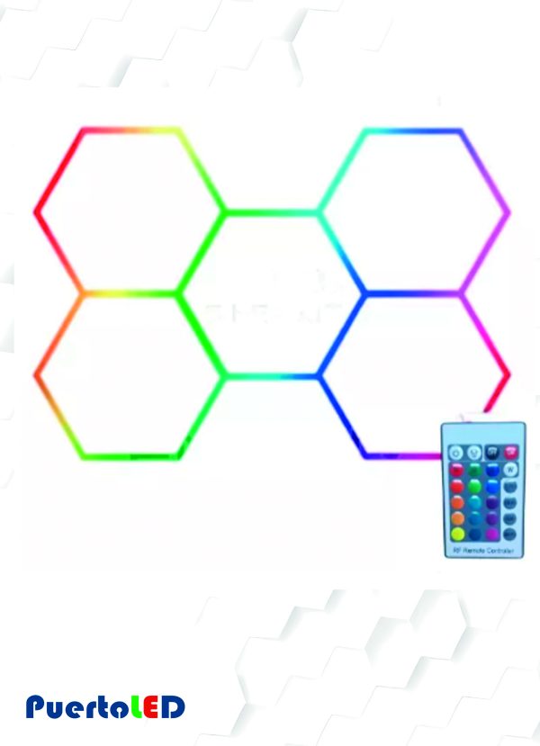 Colmena Led RGB 192W