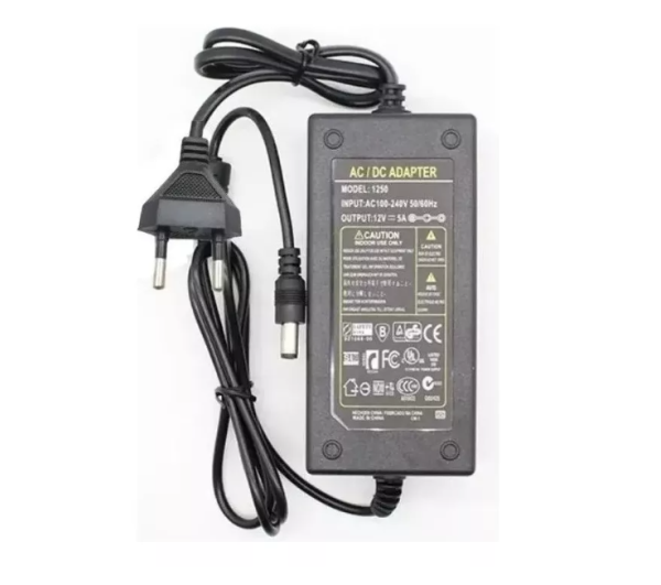 Fuente De Poder 12v 5A 60w (Transformador)