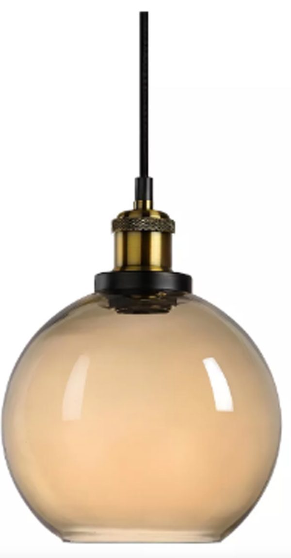 LAMPARA COLGANTE ESFERA CRISTAL - Imagen 2