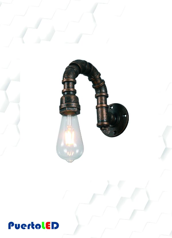 APLIQUE PORTA E27 X 1 TUBERIA