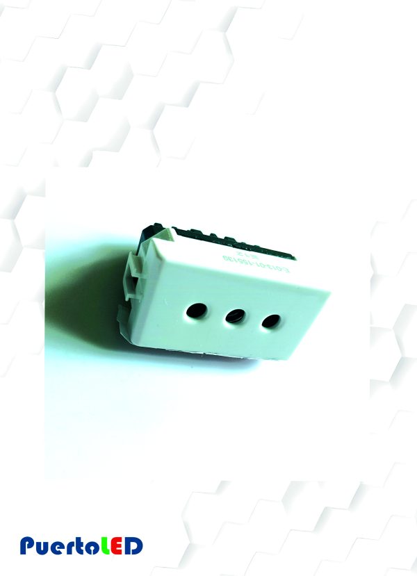 MODULO ENCHUFE 10A BLANCO EGB
