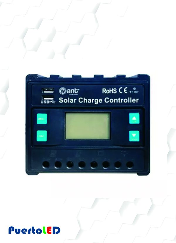 REGULADOR DE CARGA PWM 12/24V 60AMP