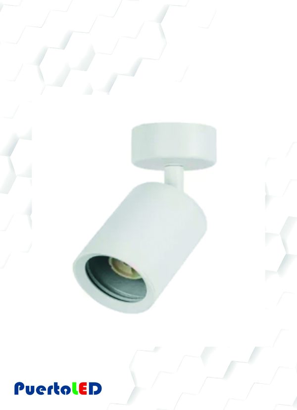 APLIQUE PORTA GU10 X 1 BLANCO DIRIGIBLE