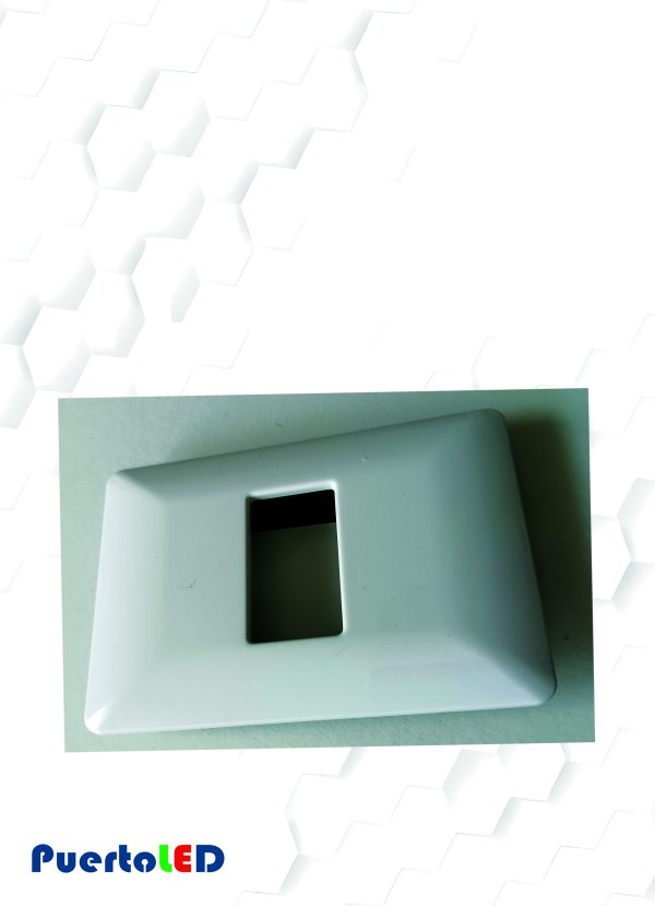 PLACA 1 MODULO BLANCA EGB