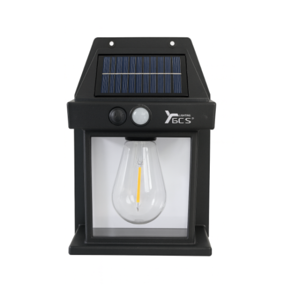 APLIQUE SOLAR LUZ CALIDA AMPOLLETA