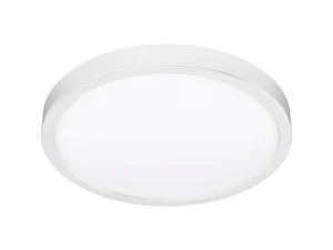 PANEL LED SOBREPUESTO REDONDO 24W LUZ CALIDA