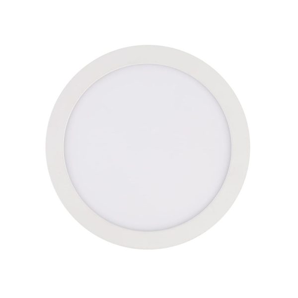 PANEL LED SOBREPUESTO REDONDO 24W LUZ CALIDA - Imagen 2