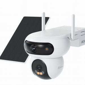 CAMARA PT WIFI HB90 DOBLE LENTE 2K+ & 2K+ CON PANEL SOLAR