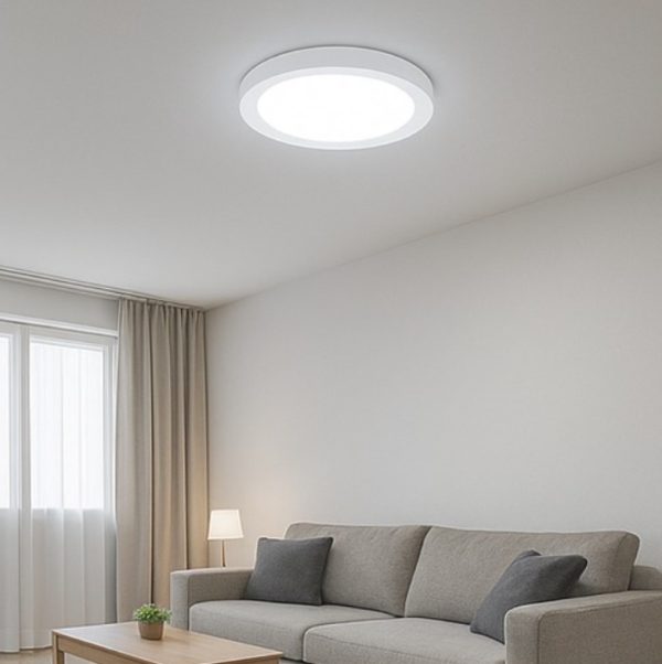 PANEL LED REDONDO SOBREPUESTO 18W FRIA - Imagen 3