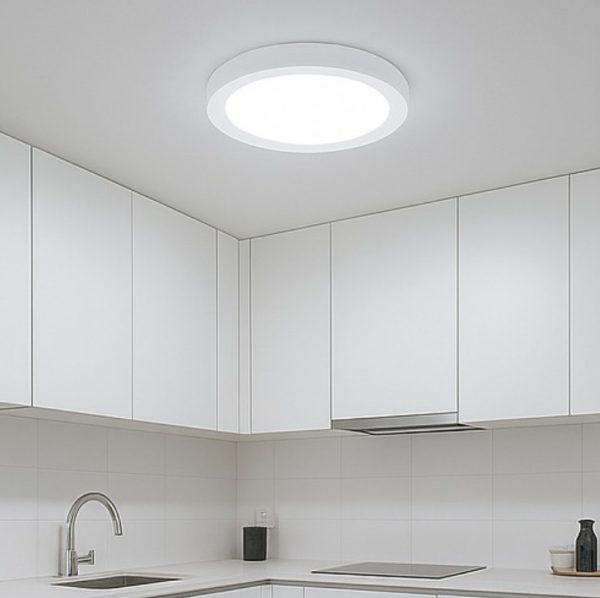 PANEL LED REDONDO SOBREPUESTO 18W FRIA - Imagen 4
