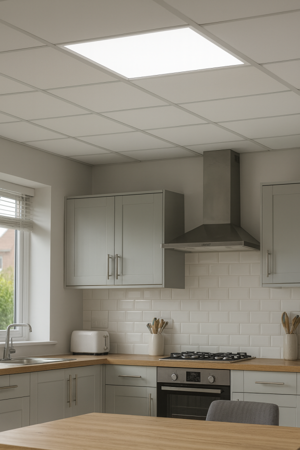 PANEL LED CIELO AMERICANO 60*60 FRIA - Imagen 2