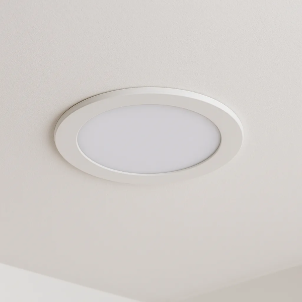 PANEL LED EMBUTIDO REDONDO 6W LUZ FRIA - Imagen 2