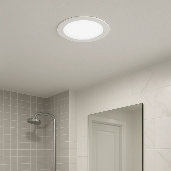 PANEL LED EMBUTIDO REDONDO 6W LUZ FRIA - Imagen 4