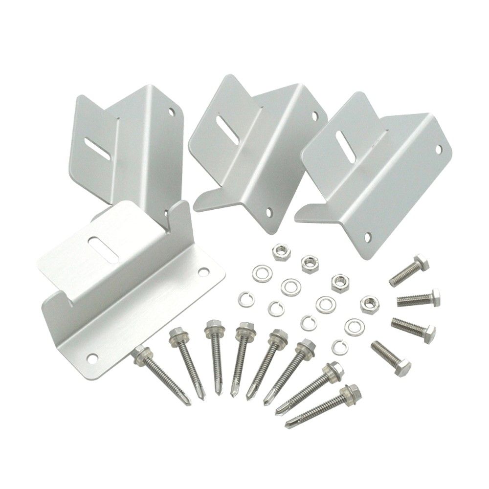 KIT SOPORTE 4 PIEZAS CON BULONERIA