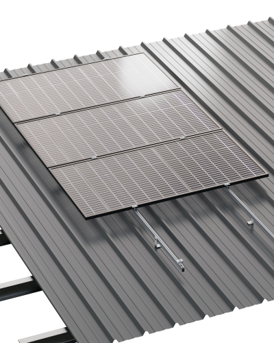 kit anclaje coplanar 4 paneles