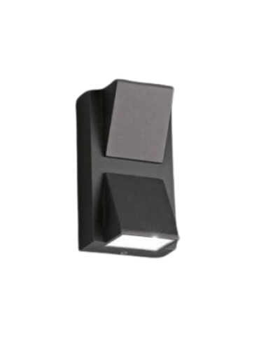 APLIQUE LED COB NEGRO 25W 3000K