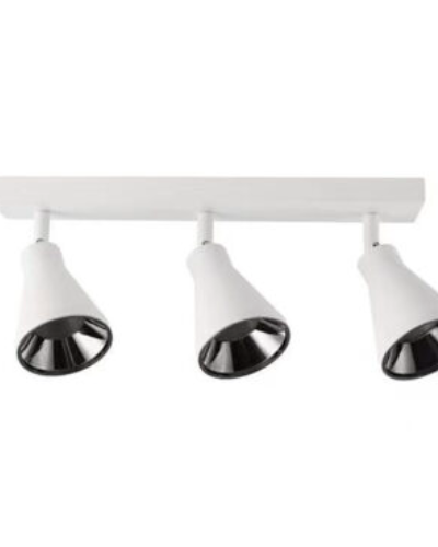 APLIQUE PORTA GU103 CONO BLANCO DIRIGIBLE