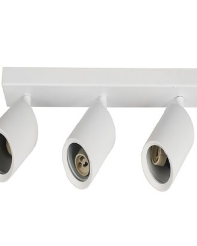 APLIQUE PORTA GU103 RECTANGULAR BLANCO DIRIGIBLE