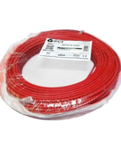 CABLE LIBRE HALOGENO EVA 2.5 MM ROJO