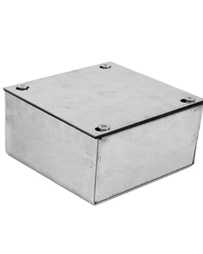 CAJA B-15 CON TAPA ZINCADA ( 150X150X100MM )