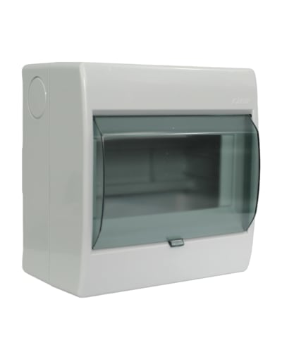 CAJA INT. TERMICOS 5 Y 6 MODULOS CON TAPA GRIS