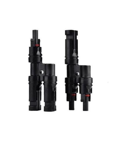 par de conector mc4 paralelo