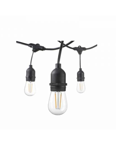 GUIRNALDA PARA AMPOLLETA E27 10MTS 1de2