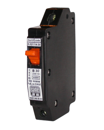 INT AUTOMATICO ( SAIME ) 4001A6 1X30A B NEGRO