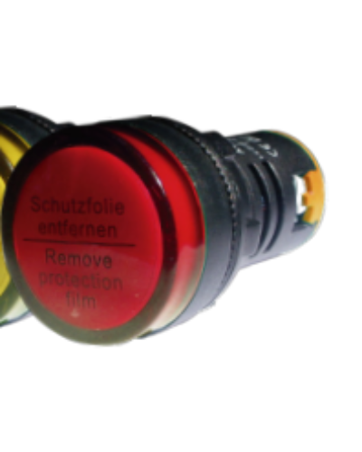 LUZ PILOTO LED ROJA 220V 22MM